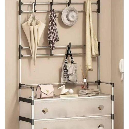 Portemanteau avec commode intégrée