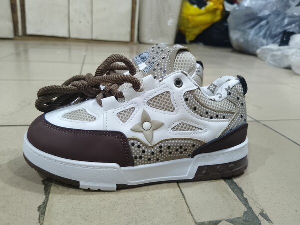 Sneakers tendance en cuir