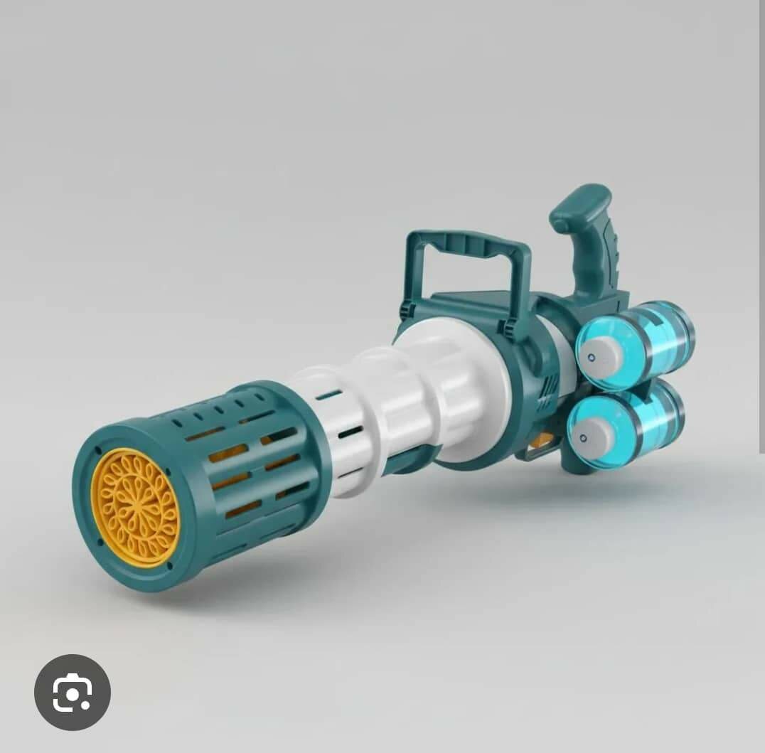 Pistolet à bulles électrique Gatling