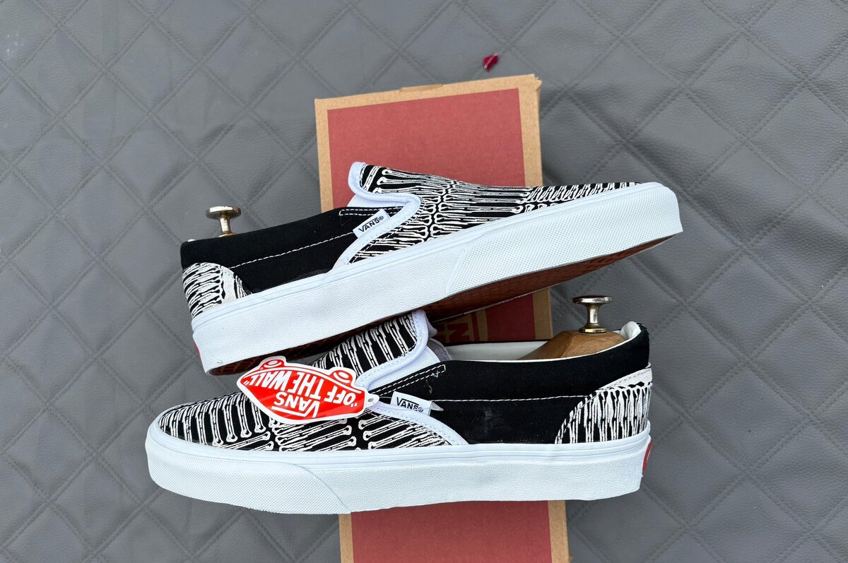 Slip-On Vans Noir et Blanc