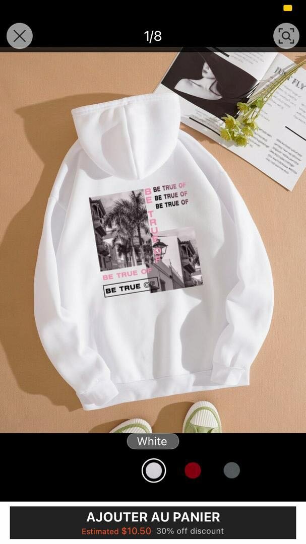 Sweatshirts à Capuche Tendance