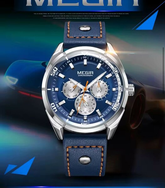 Montre Chronographe Homme Élégante