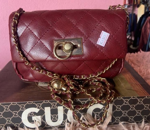 Women's bag cherry 