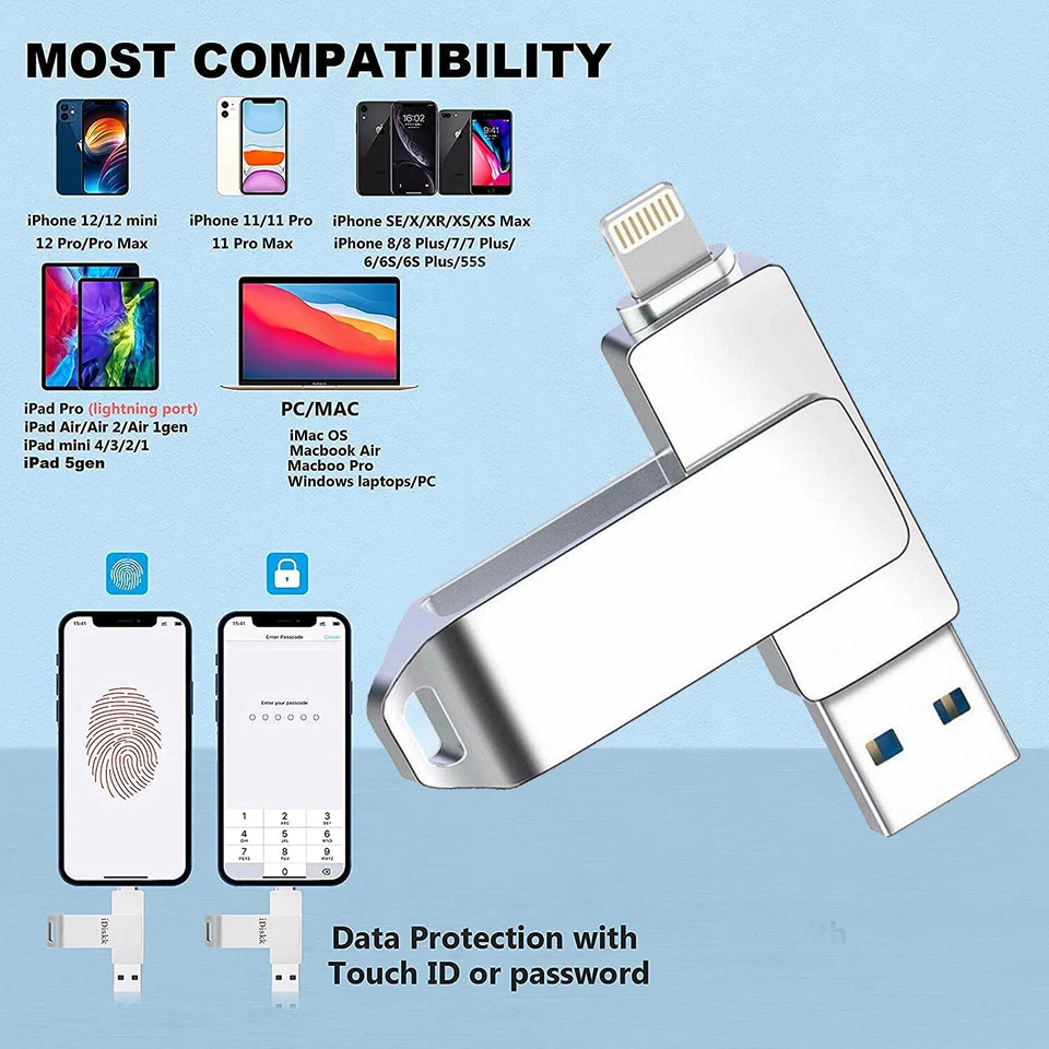 Clé USB 3.0 1TB OTG Type-C