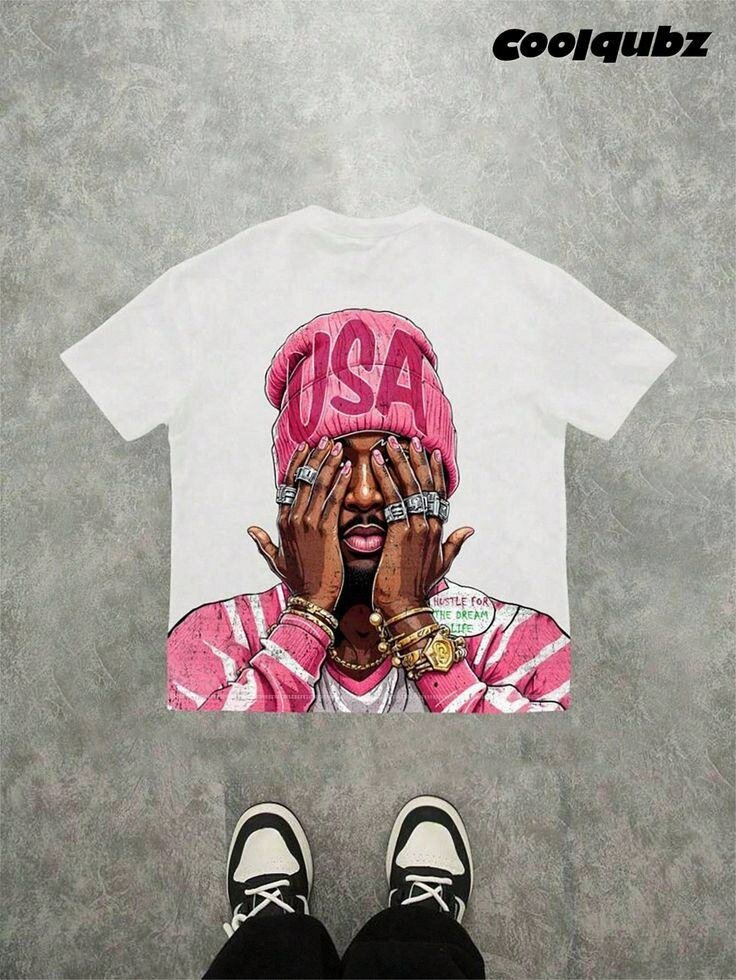 T-shirt graphique streetwear