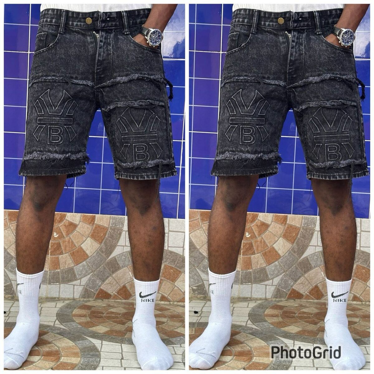 Shorts en jean décontractés