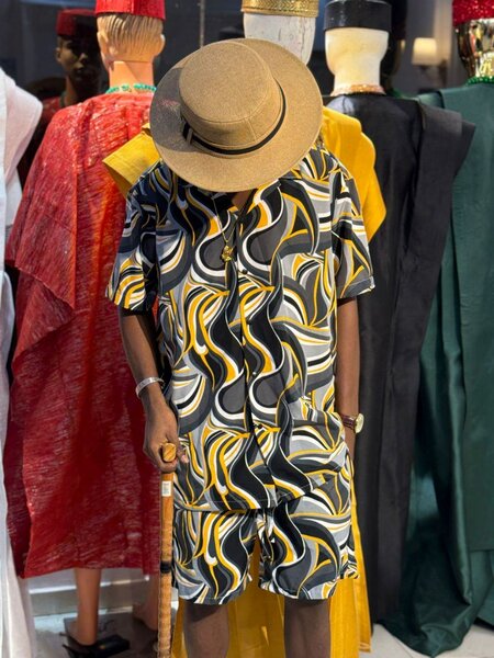 Tenue assortie imprimée estiva