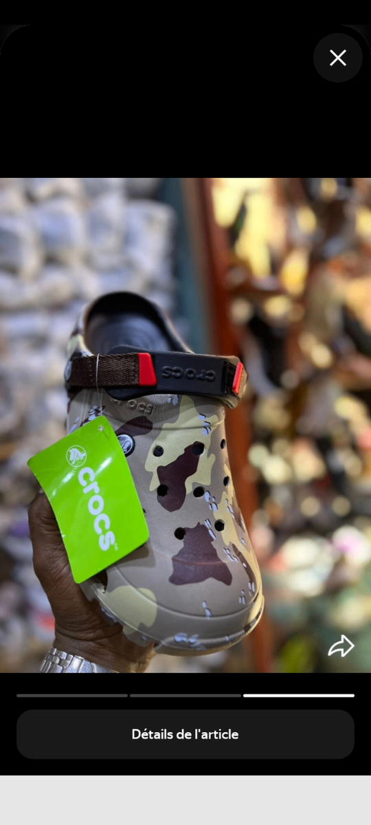 Crocs authentique