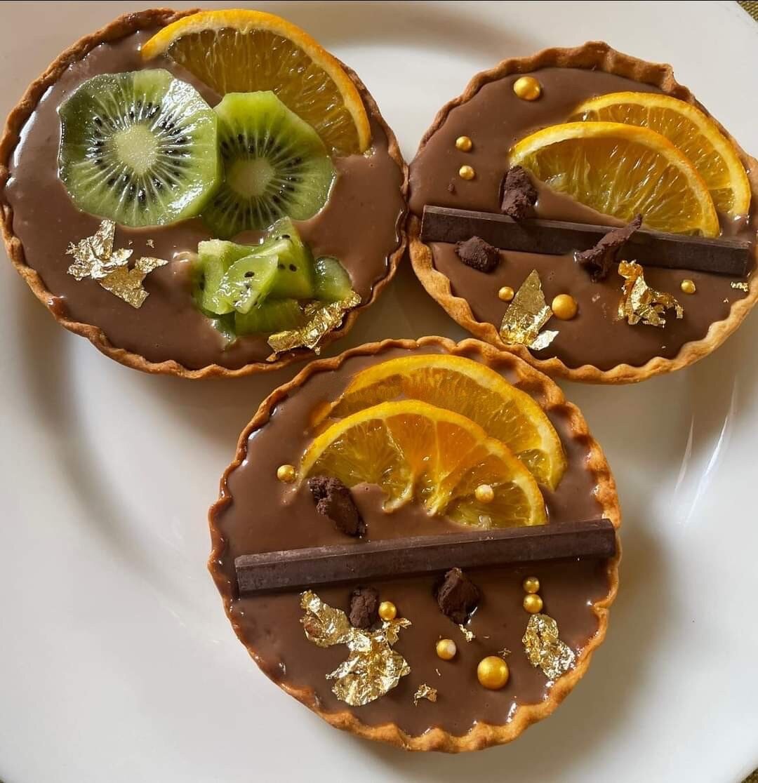 Trio de desserts gourmands