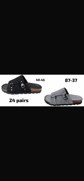 Sandales en cuir confortables