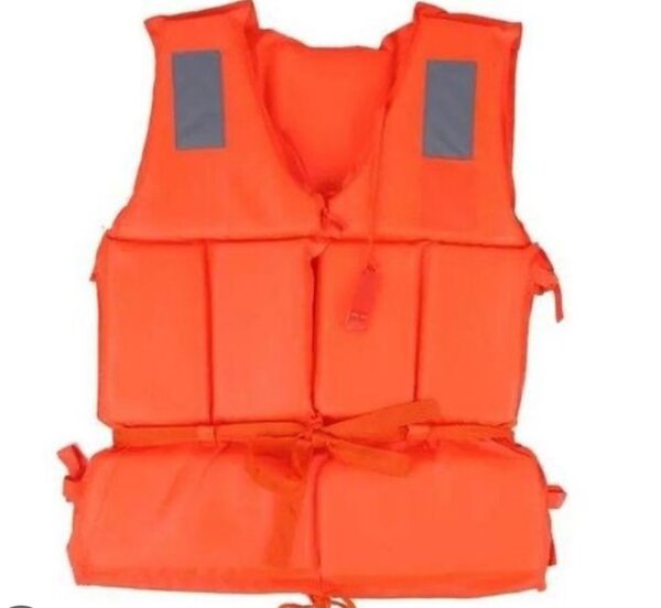 Gilet de Sauvetage Sécurisé Orange