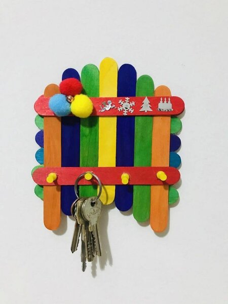 Sous-Verres en Bois Colorés