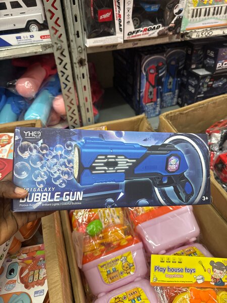 Pistolet à bulles Galaxy LED