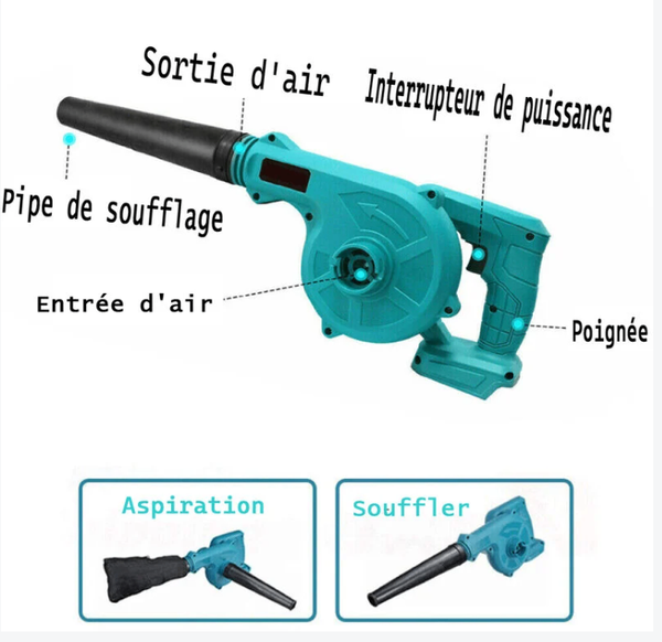 Souffleur électrique portable 18V