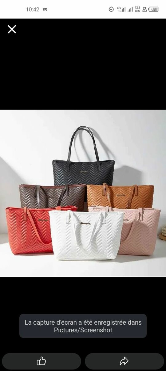 Sac cabas élégant en cuir