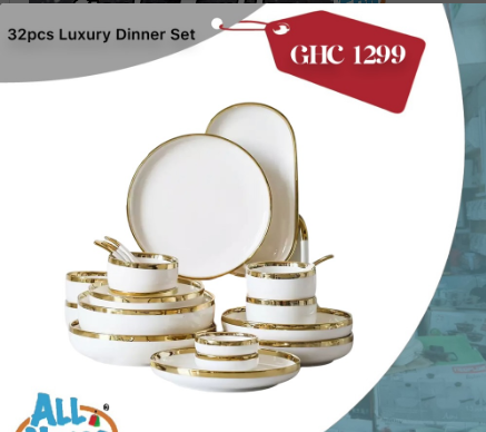 32pcs Luxury Dinner set 