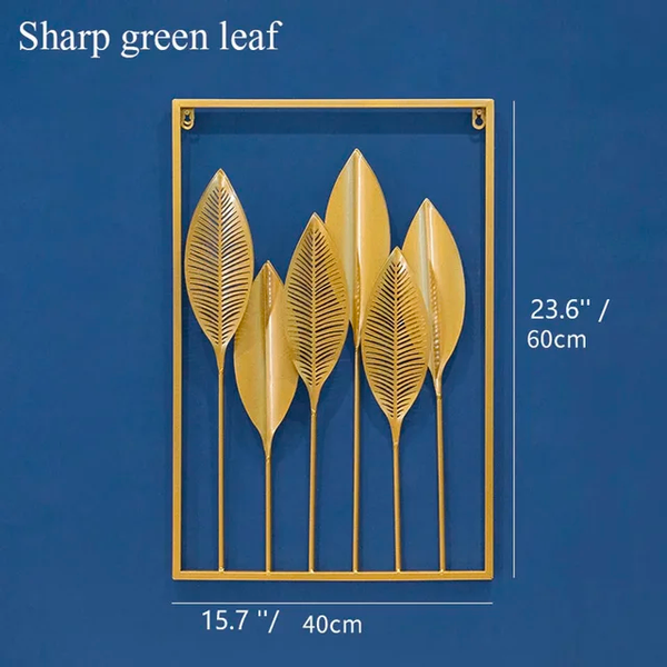 CADRE DORÉ EN FER FORGÉ