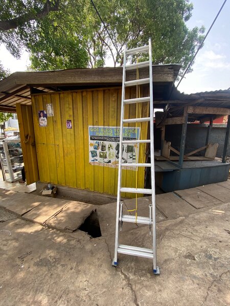 2x10 Aluminum Extension Ladder