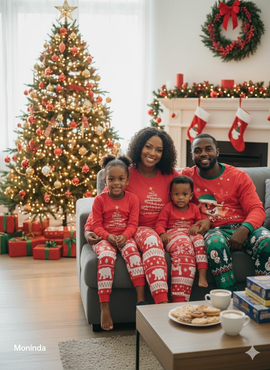 Pyjamas de Noël Famille