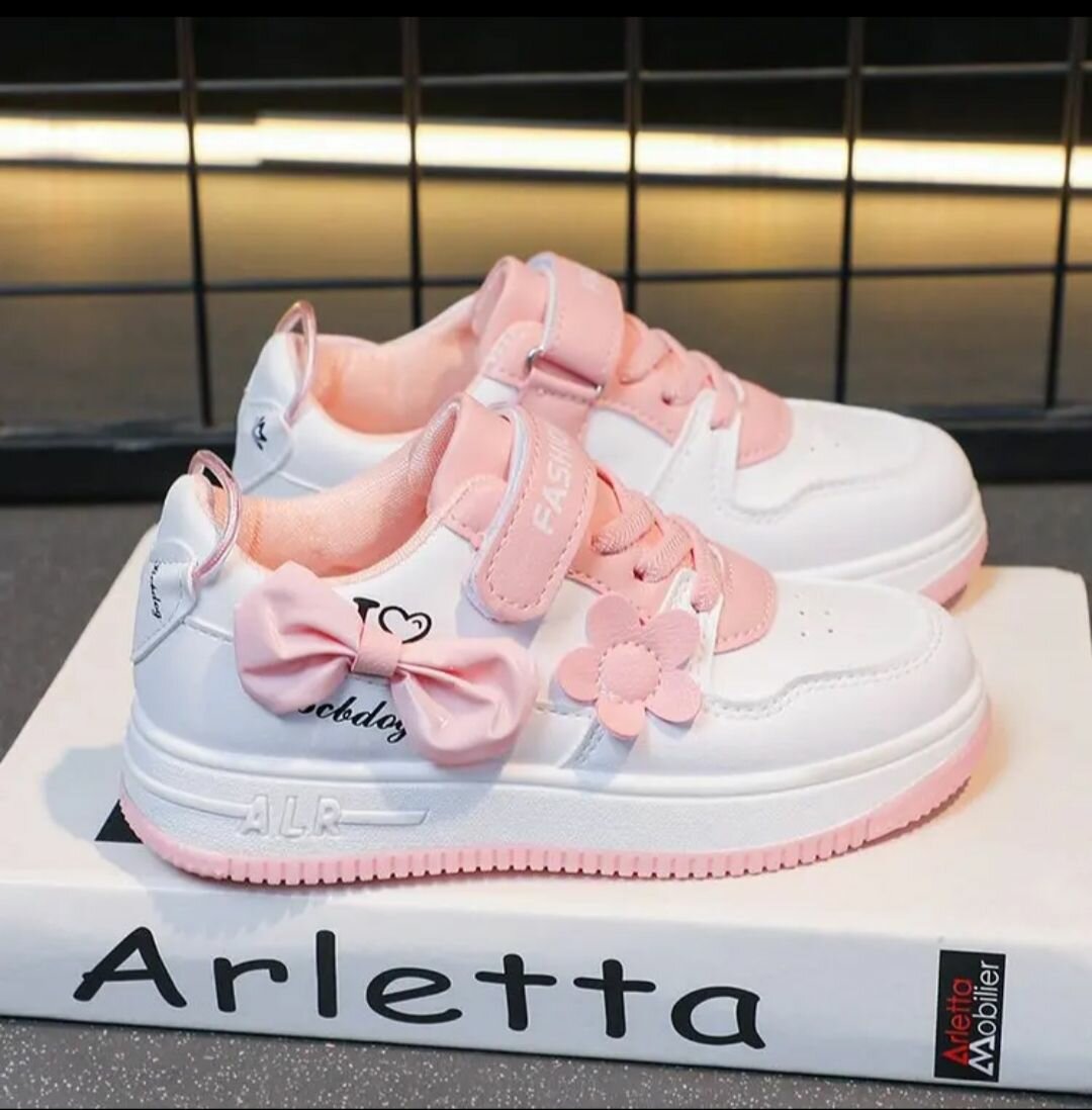 Baskets roses fille tendance