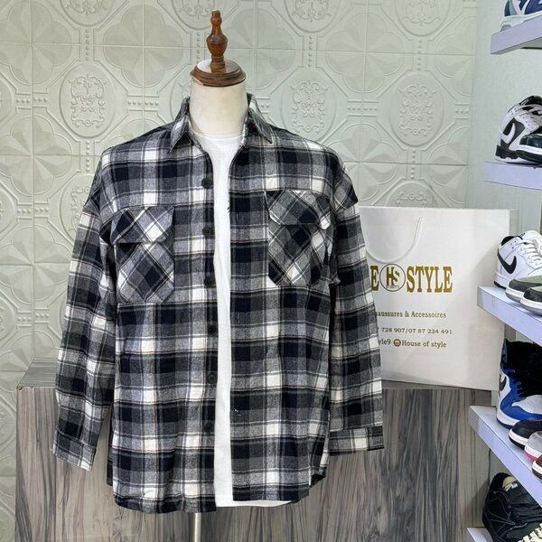 CHEMISE CARREAUX COTTON