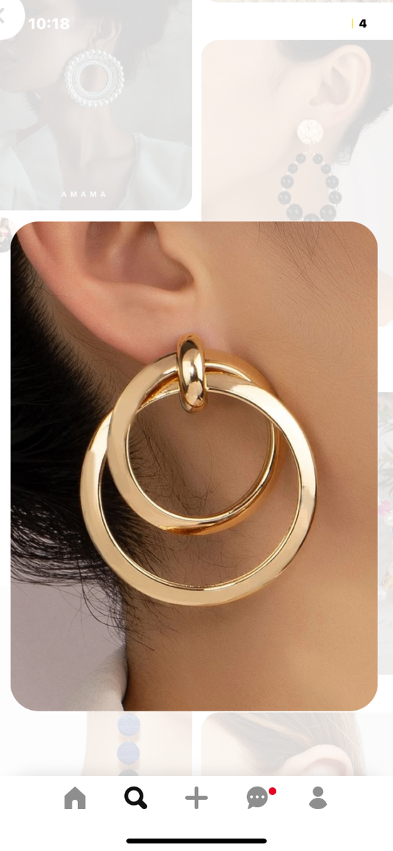 Boucles d'oreilles élégantes