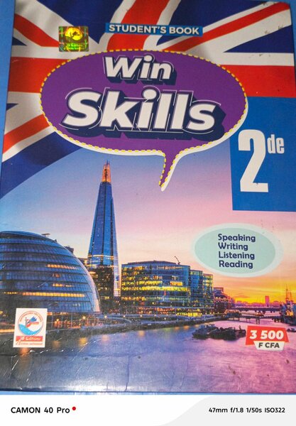 Livre d'anglais Win Skills 2de