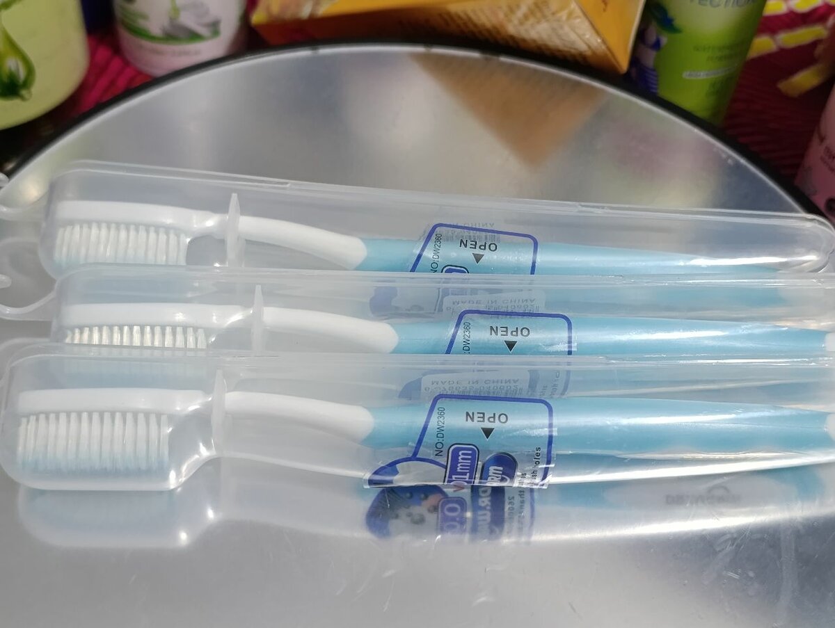 Brosse à dents bleu