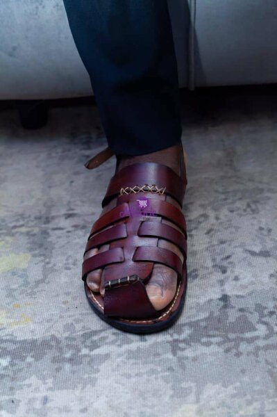 Sandales en cuir de Ghana