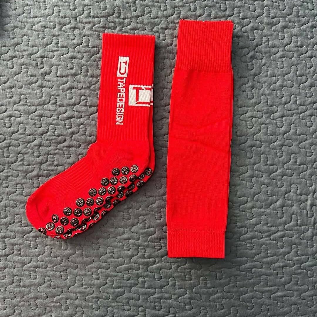 Chaussettes antidérapantes rouges