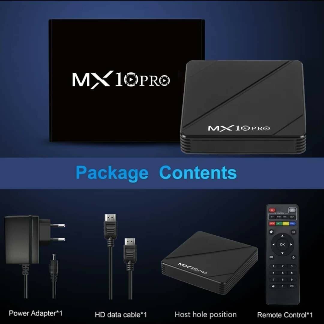 MX10 Pro Box TV Android