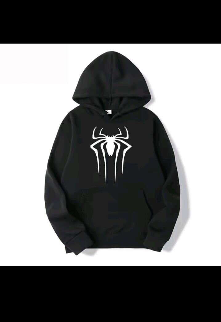 Sweat à Capuche Imprimé Spiderman