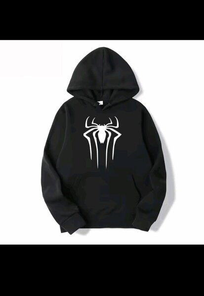 Sweat à Capuche Imprimé Spiderman