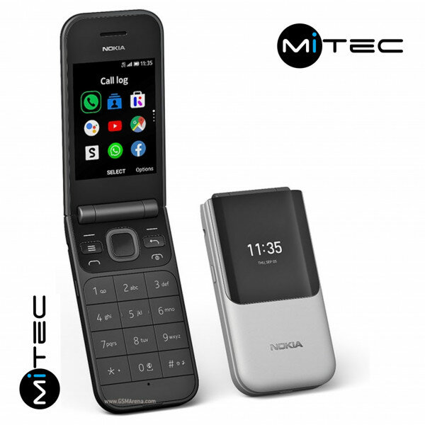 Téléphone Nokia 2720 Flip Neuf Dual Sim gris