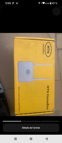 Wi-Fi homebox MTN