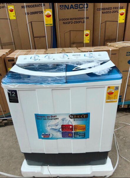 Neon washing machine,