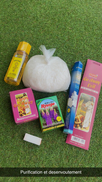 Kit de purification et désenvoûtement
