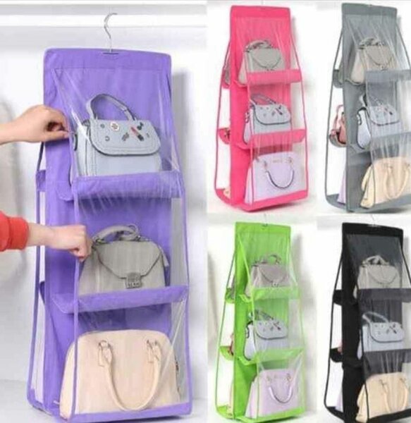 Organisateur suspendu à sacs