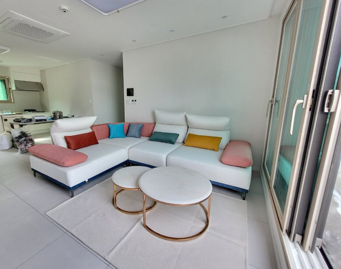 Canapé modulaire moderne