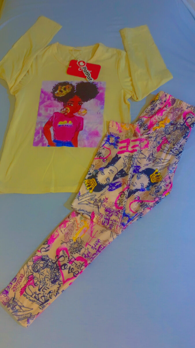 Ensemble enfant coloré