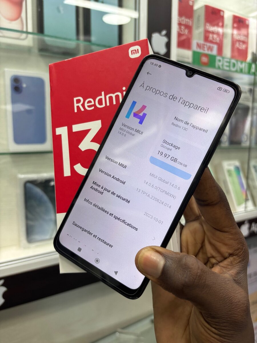 Smartphone Redmi 13 C 256Go /8