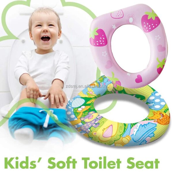 Kids soft toilet seat