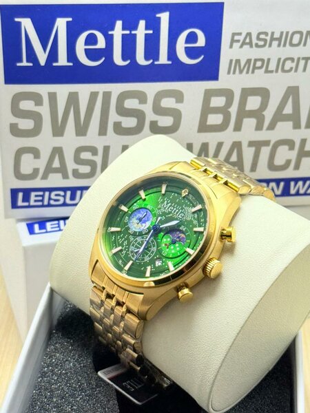 Montre Homme Mettle en Acier