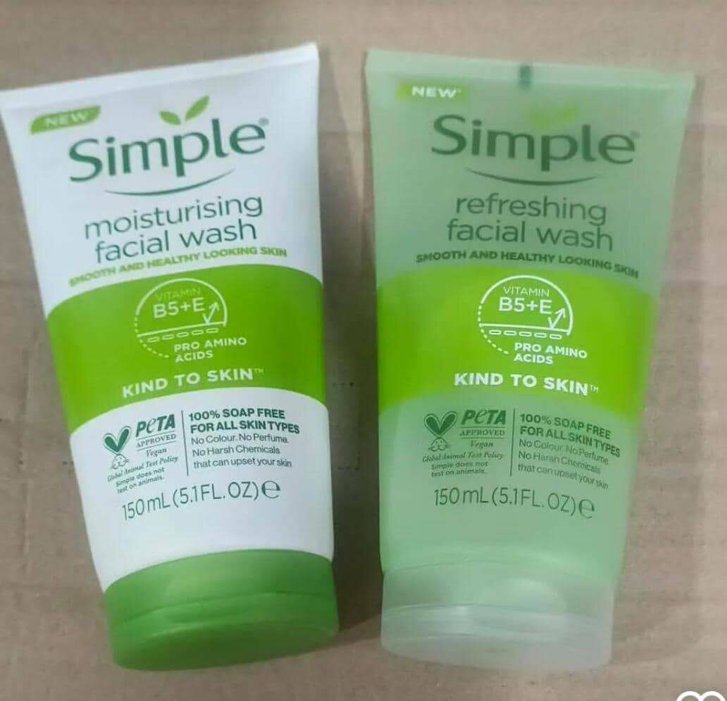 Simple Facial wash