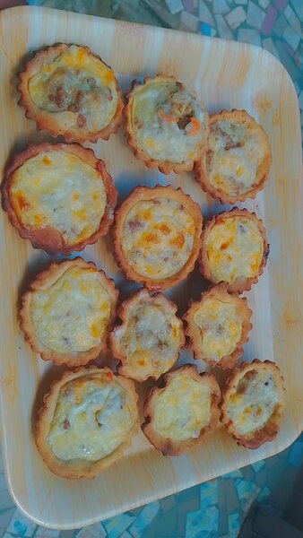 Mini quiches variées
