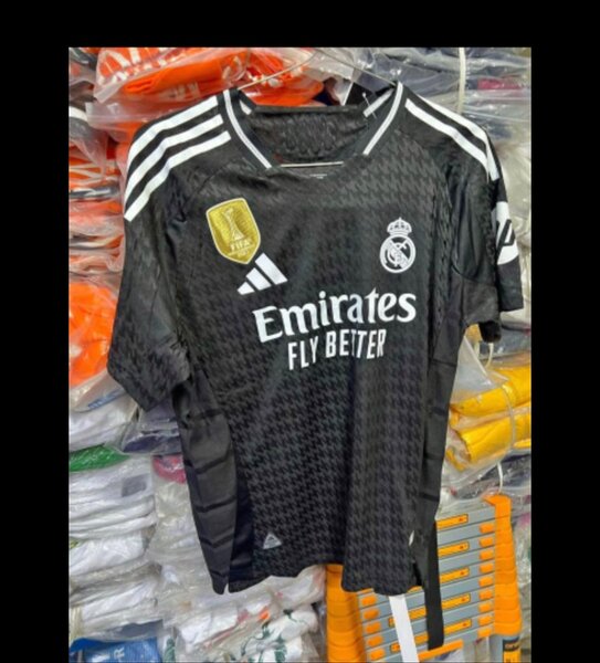 Maillot Real Madrid Noir Homme