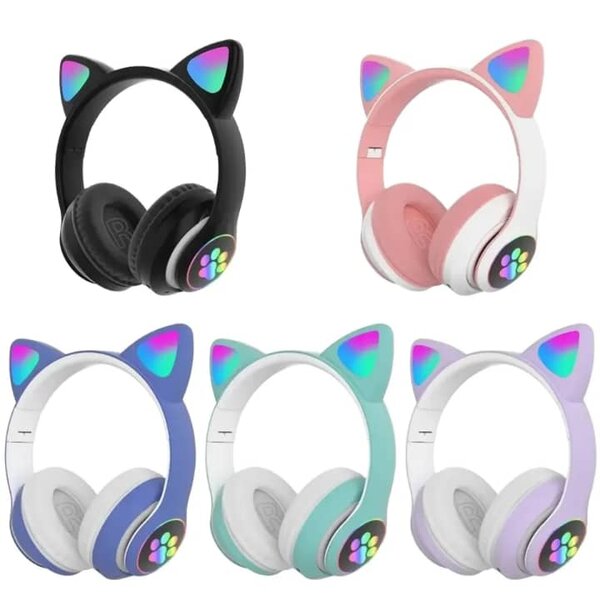 Casque Audio Oreilles de Chat
