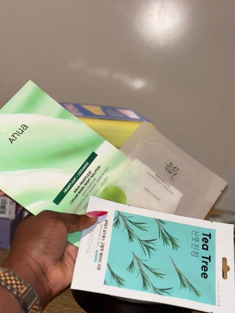 Luxury Face Sheet Masks Set