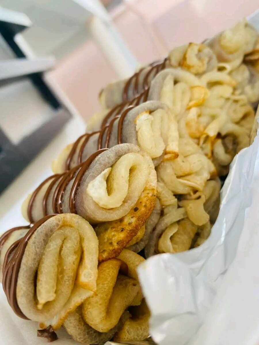 Crêpes mixte au Nutella