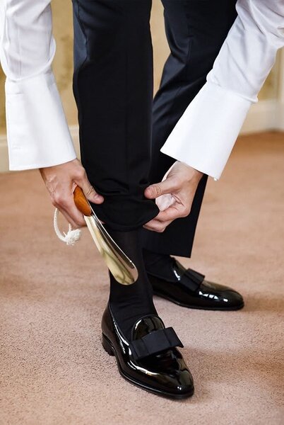 Chaussures habillées en cuir verni